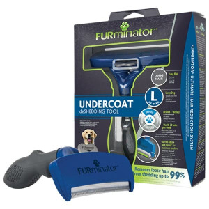 FURMINATOR DOG LONG HAIR L <41kg ķemme garpalvainiem suņiem